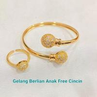 ราคา CHILDRENS DIAMOND BRACELET ฟรีจานทอง XUPING แหวน (41605803359)