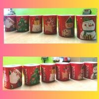 ราคา แก้วเนสกาแฟสีแดง แก้วคริสต์มาส สะสมให้ครบ 6ลาย (7161119675)