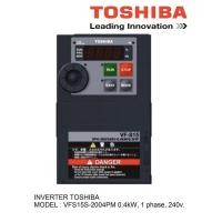 ราคา INVERTER TOSHIBA MODEL : VFS15S-2004PM 0.4kW, 1 phase, 240v. (6521658834)