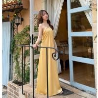 ราคา GISELLE BRIDESMAID CUSTOM SATIN DRESS เซ็กซี่เกาหลี - MAXI DRESS สําหรับ WEDDINGS - PROM NIGHT GOWN - SEXY LUXURY PARTY DRESS - WEDDING DRESS - GIRLS BIRTHDAY GIFT (57059166964)