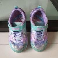 ราคา skechers ผ้าใบเด็ก มือสองสภาพดี (12436114267)