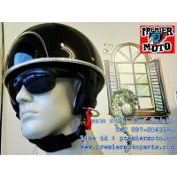 ราคา หมวกกะลา ครึ่งใบ ใส่ขี่ Chopper Harley คลาสสิค (22036603478)