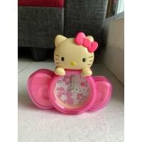 ราคา นาฬิกาปลุกสีชมพูครีม Hello kitty (40826362633)