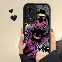 ราคา R2 Pokemon Gengar เคสซิลิโคนสําหรับ OPPO A78 A17 A98 5G (55709419732)