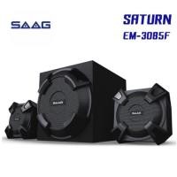 ราคา ลำโพงคอมพิวเตอร์, SAAG SATURN รุ่น EM-3085F ลำโพง 2.1 BLUETOOTH USB AUX (23419360541)