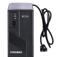 ราคา UPS (เครื่องสำรองไฟฟ้า) SYNDOME ECO-II 800 (800 VA/360 WATT)4Ah*1 (24304308861)