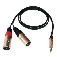 ราคา R005KSH NKE AUDIO สายสัญญาณเสียง 2 เมตร ต่อหูฟังเข้ามิกเซอร์ รุ่น 2 MaleXLR- 1 TR STEREO (62394046)