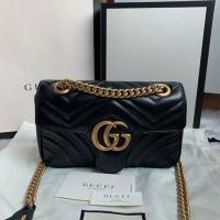 ราคา New Gucci marmont mini 22 cm สีดำ ปี2019 สีดำ ของใหม่เลยค่ะเพิ่งมา หนังหอมฟุ้งง (6100155906)