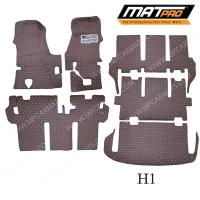 ราคา MatPro พรมปูพื้นเข้ารูป5D 6D Premium Fitted Leather Car Mats สำหรับรถรุ่น HYUNDAI H1 ปี 2015 (8229923927)