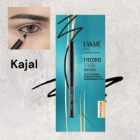 ราคา Eyeliner Lakme Deep Black Kajal Pencil Waterproof natural eyeliner อายคาจาล สีดำเข้ม กันน้ำ (47454287478)