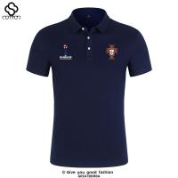 ราคา 【polo】 ฟุตบอลโลก 2026 เสื้อโปโลทีมโปรตุเกส เสื้อยืดคอปกแขนสั้นฟุตบอลโปโลผ้าฝ้าย (42830104425)