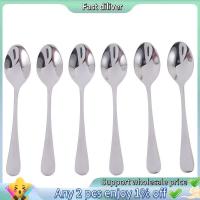 ราคา ช้อนเอสเพรสโซ่ 6 ชิ้น 4.7 นิ้วสแตนเลสมินิช้อนกาแฟช้อนขนม (45158068217)