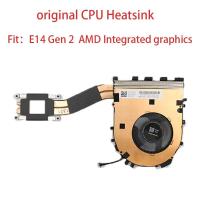ราคา CPU Cooler พัดลมระบายความร้อนสําหรับ Lenovo ThinkPad E14 Gen 2 AMD ฮีทซิงค์ Discrete กราฟิก 5H40S72940 5H40S72941 (47007506309)