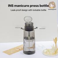 ราคา [LO] เล็บขวดรีฟิลกดเปล่าปั๊มตู้เล็บน้ํายาล้างโปแลนด์ทําความสะอาดแต่งหน้าขวดเล็บเครื่องมือ TH (28674141214)