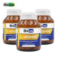 ราคา [แพ็ค 3 ขวด] แอลอาร์จินีน พลัส ซิงค์ ไบโอแคป L-Arginine plus Zinc Biocap อาร์จินีน L Arginine LArginine แอล-อาร์จินีน (22782126148)