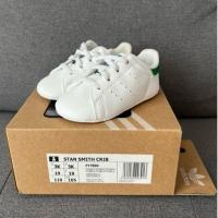 ราคา รองเท้าเด็ก Adidas Stan Smith Crib แท้ 100% รุ่น FY7890 สีขาวเขียว ไซซ์ 3K (EU19) | แท้ช้อปญี่ปุ่น (42927611217)
