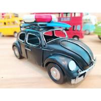 ราคา โมเดลเหล็ก รถโฟล์ค สีดำ กระดานเซิร์ฟ วินเทจ วัสดุ เหล็ก สังกะสีขนาด ย 16 *ก 7*ส8 (9902775373)