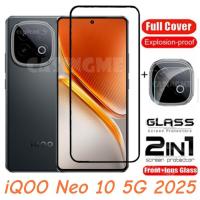ราคา สําหรับ Vivo iQOO NEO 10 5G 2025 ป้องกันหน้าจอโปร่งใสคลุมทั้งหมดฟิล์มสําหรับ iQOO Neo10 NEO 10 iqooNeo10 10Neo 5G 2025 กระจกนิรภัยเลนส์กล้อง (43754140077)