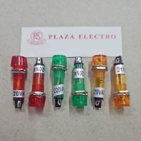 ราคา PILOT LAMP PVC TRANSPARENT PILOT INDICATOR LAMP 10mm 220VAC คุณภาพดี (44326104057)