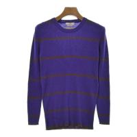 ราคา Fendi Sweater Knit Striped Women purple brown Direct from Japan Secondhand (50607498369)