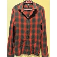 ราคา ส่งต่อ H&M เสื้อเชิ้ตแขนยาว สีแดง (28181376806)