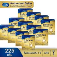 ราคา (ยกลัง12กล่อง)Enfinitas อินฟินิทัส สูตร 1 นมผงสำหรับเด็ก แรกเกิด - 1 ปี ขนาด 225 กรัม (12กล่อง)MG (41305811524)