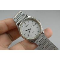 ราคา นาฬิกา Vintage มือสองญี่ปุ่น Seiko Spirit 7N43 7B60 หน้าปัดสีเทา ผู้ชาย ควอตซ์ ทรงกลม 35mm (53558952800)
