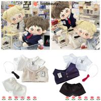 ราคา ท็อปบิวตี้ เสื้อผ้าตุ๊กตา,20ซม หลากสี ชุดนักเรียนขนาดเล็ก,ชุดเปลี่ยนของเล่นของขวัญตุ๊กตาเสื้อเสื้อกั๊กกางเกงผ้าฝ้ายยัดตุ๊กตา (57508656326)