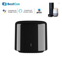 ราคา Broadlink BestCon RM4C Mini IR Black Bean Universal WIFI รีโมทคอนโทรลตัวรับสัญญาณอินฟราเรด App Control Timer ใช้งานร่วมกับ Alexa Voice Control (26055377805)