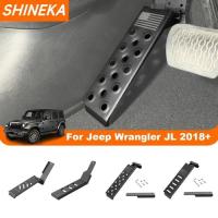 ราคา SHINEKA Car Pedals For Jeep Wrangler JL 2018 Up Car Left Foot Rest Plate Pedal Pads For Jeep Gladia (42028509614)