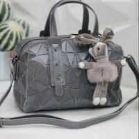 ราคา Speedy Dark Grey Diamond Texture David Jones Bag (Outlet)3 (1822837655)