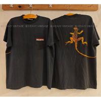 ราคา Marlboro UNLIMITED SIDE LIZARD poket Bio Washed เสื้อวินเทจ เสื้อวง heavy vintage shirt (55156440799)