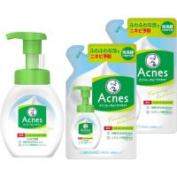 ราคา Acnes Mentholatum Acnes Acne Preventive Medicated Fluffy Foam Face Wash 1 Unit + 2 Refill Set + Gokujun Sachet Included (Quasi Drug)High quality products Directly from Japan (27981698990)