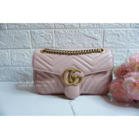 ราคา Gucci marmont size 26 cm. Pink color (2346457640)