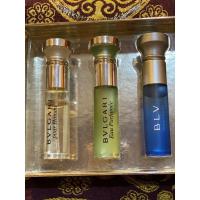ราคา Bvlgari Travel Set Mini Gift 3 bottles Aqva Blv Notte Pour Homme 30ml total used. (4390244340)