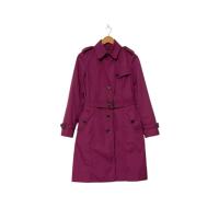 ราคา C106 เสื้อโค้ทหญิง Michel Klein Paris สีชมพูแบล็คพิ้ง อกผ้า38“ยาว38” (29673503251)