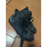 ราคา Converse All Star สีดำ ไซร้ 39/24.5 มือสองของแท้ (43616187811)