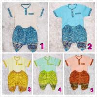 ราคา แจ้งสีที่ช่องแชทชุดไทยเด็กชาย เสื้อคอโปโลผ้าโทเร คู่โจงกระเบนพิมพ์ทองลายโขมพัสตร์ งานละเอียดมากๆจ้า (2298975263)