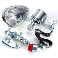 ราคา ชุดไฟหน้า-ท้ายจักรยาน 12V6W ระบบไดนาโม สไตล์วินเทจ ติดตั้งง่าย (56953324726)