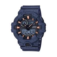 ราคา Casio G-Shock นาฬิกาข้อมือผู้ชาย สายเรซิ่น รุ่น GA-700DE-2A - สีน้ำเงิน (416687862)