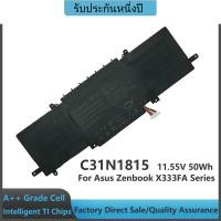 ราคา แบตเตอรี่แล็ปท็อป 11.55V 50Wh C31N1815 สำหรับ ASUS Zenbook 13 UX333 UX333F UX333FN UX333FA RX333FN RX333FA U3300FN BX333 (27434855242)