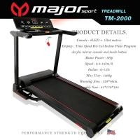 ราคา Goldmare ลู่วิ่งไฟฟ้า Major Sport MT2000 (8859678079)