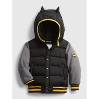ราคา เสื้อแจ็คเก็ต GAP Batman Quilted Down ของแท้ (41758833617)
