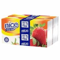 ราคา NICE FACIAL TISSUE 200S SAVING PACKAGE BUY 1 แถม 1 FACIAL TISSUE (47051587965)