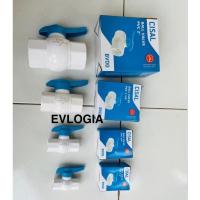 ราคา Wilmer/Cisal Ball valve pvc 1/2" - 3/4" - 1" - 1.1/4" - 2" นิ้ว Cisal / Ball valve หยุดก๊อกน้ํา ท่อน้ําก๊อกน้ํา Cisal (45006194216)