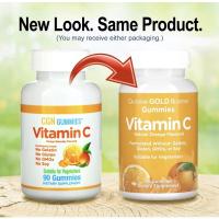 ราคา California Gold Nutrition, Vitamin C Gummies, Gluten-Free, Non GMO, No Gelatin, Natural Orange Flavor, 90 Gummies (1051275587)