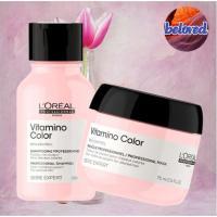 ราคา Loreal Vitamino Color Shampoo 100 ml/Mask 75 ml แชมพู ครีมนวด สำหรับผมทำสี (20990424570)