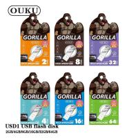 ราคา แท้100% ส่งไว รับประกัน1ปีเต็ม!OUKU USD1 USB FLASH DISK แฟลชไดร์ฟ ที่เก็บข้อมูล ทีสำรองข้อมูล 2GB/4GB/8GB/16GB/32GB/64GB (48405957098)