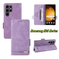 ราคา SAMSUNG สําหรับSamsung Galaxy S26 S25 Ultra 5G 2025 เคสโทรศัพท์หนังสําหรับSamsungS25 S25 + S26Ultra S25Ultra S25Plus S26Plus 25 + Slotกระเป๋าสตางค์ป้องกันกรณี (26973765427)