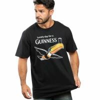 ราคา Guinness Mens T-shirt Lovely Day Black S-5XL Official (56458313080)
